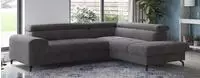 COTTA Ecksofa "Aura L-Form, B: 260 cm" mit Bettfunktion, Bettkasten &
