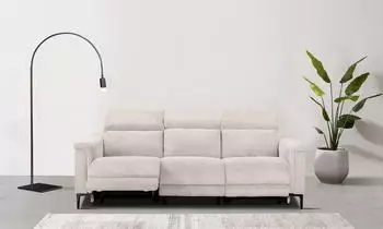 Home Affaire 3-Sitzer Lund Cord mit manueller Relaxfunktion
