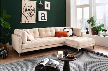 Trends By Hg Ecksofa Landau L-Form B275cm H75cm T158cm (83738508-0) cream