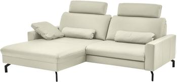 DIE PLANBAR Ecksofa PN-EM20028 L-Form B248cm H114cm T179cm (57684607-0) weiß