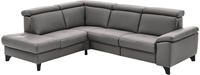 Die PlanBar Ecksofa "PN-EM23166 L-Form" optional mit Kopfteilverstellung und...