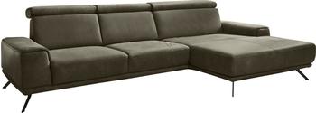 DIE PLANBAR Ecksofa PN-EM22041 L-Form B335cm H89cm T188cm (36251567-0) olive