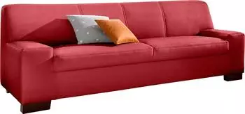 Domo Polstermöbel 2-Sitzer Norma B192cm H74cm T85cm (72324840-0) rot
