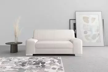 Domo Polstermöbel 2-Sitzer Anzio B184cm H85cm T93cm (29797305-0) creme