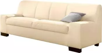 Domo Polstermöbel 3-Sitzer Norma B212cm H77cm T90cm (77736333-0) creme