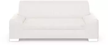 Domo Polstermöbel 2-Sitzer Anzio B214cm H85cm T93cm (86139753-0) creme