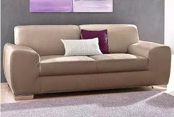 Domo Polstermöbel 2-Sitzer Ricardo B204cm H81cm T95cm (25388756-0) natur