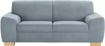 Domo Polstermöbel 2-Sitzer Incanto B200cm H81cm T89cm (23171349-0) eisblau