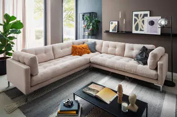 Trends By Hg Wohnlandschaft Landau U-Form B265cm H75cm T264cm (35671542-0) gr&uuml;n