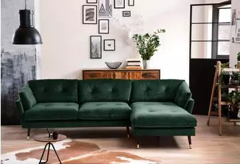 Trends By Hg Ecksofa Japan L-Form B270cm H84cm T155cm (49921435-0) grün