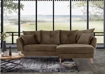 Gutmann Factory Ecksofa B210cm H70cm T156cm (99486444-0) braun