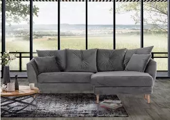 Gutmann Factory Ecksofa B210cm H70cm T156cm (81476207-0) grau