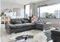Die PlanBar Ecksofa "MP-IN17004 L-Form, Breite 331 cm, Federkern-Polsterung"...