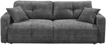 ED EXCITING DESIGN Schlafsofa Bullet mit Bettkasten & 2 Zierkissen anthrazit