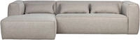 WOOOD Ecksofa "Bean" mit Ottomane, inklusive Kissen, Breite 305 cm