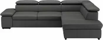 sit&more Ecksofa Alcudia L-Form anthrazit