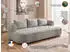 Home Affaire Big-Sofa LUSSAC 4-Sitzer Design-Sofa mit Zierkissen Maße B/T/H: 242/123/78 cm hoher Sitzkomfort und modernes Design Sofa ohne Bettfunktion hellgrau