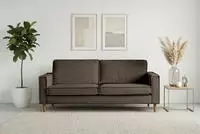 OTTO home 3-Sitzer "Pinto Skandi, 206 cm, Chenille, Struktur" mit Keder,