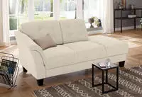 OTTO home Recamiere "Trondheim" freistehend, mit Federkern, Knopfheftung im...