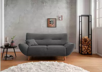 Home Affaire 2-Sitzer Drago 1 Teile frei im Raum stellbar inkl. 1 Zierkissen anthrazit