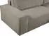 Kauf-Unique Ecksofa mit Schlaffunktion - Ecke rechts - Cord - Taupe - AMELIA