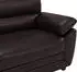 Kauf-Unique Sofa 3-Sitzer - Kunstleder MANOA braun