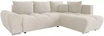 Mirjan24 Forest Ecksofa L-Form mit Schlaffunktion und Bettkasten, rechts (Velo 621)