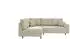 S-Style Möbel Kai Ecksofa Cord-Stoff Beige, Ottomane links, 231x161cm (Kai)