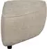Zuiver Hunter Sofa Pouf-Element Kunstfaser Weiß