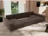 MKS Meble Dorian U Ecksofa U-Form mit Schlaffunktion, Bettkasten, Metallbeine (DORIAN U)