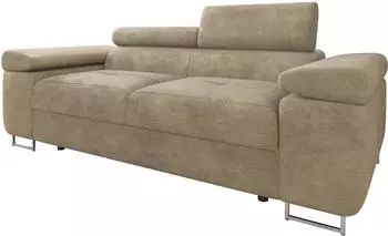 Mirjan24 Torezio II 2-Sitzer Polstersofa, einstellbare Kopfstützen, Lumo 30