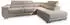 Masseno Apiro R-S Ecksofa L-Form mit Schlaffunktion & Bettkasten, Kordstoff, Beige, 276x202cm (Apiro R-S)