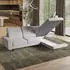 Masseno LERMA R-S Ecksofa L-Form mit Schlaffunktion & Bettkasten, Velours, Gelb (LERMA R-S MONOLITH 48)