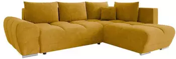 Mirjan24 Forest Ecksofa L-Form mit Schlaffunktion und Bettkasten, rechts (Velo 626)