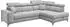 ED EXCITING DESIGN Sydney L-Form Ecksofa Hellgrau, Bettfunktion, 282x198cm (78622040)