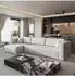 Masseno Olvera Ecksofa L-Form mit Schlaffunktion & Bettkasten, Creme (OLVERA NEVE 02)