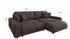 S-Style Möbel Emma Ecksofa Cord-Stoff, Schlaffunktion, Bettkasten, L-Form, 234x170cm (Emma)