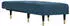 vidaXL Chaiselongue Samt Blau