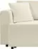 xonox.home Point Schlafsofa 3-Sitzer Webstoff Creme 250x95x99cm (001849022301)
