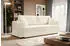xonox.home Point Schlafsofa 3-Sitzer Webstoff Creme 250x95x99cm (001849022301)
