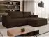 Mirjan24 Mivo Ecksofa L-Form Cord mit Schlaffunktion und Bettkasten (Mivo)