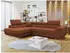 Mirjan24 Torezio Cord Ecksofa mit Schlaffunktion, Bettkasten, 274x203cm (Poso 39)