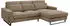 Mid.you Bolivia Ecksofa L-Form Cord, Beigebraun, Kaltschaum, 276x183cm (001849021405)