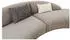 House Nordic Venice Sofa Stoff Beige 318x90x72cm