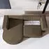 Masseno Sorela M L-S Ecksofa L-Form mit Schlaffunktion & Bettkasten, Beige, Velours (SORELA M L-S MONOLITH 09)