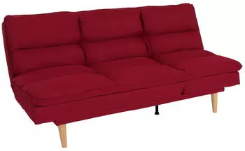 MCW MCW-M79 Schlafsofa Stoff 180x110cm bordeaux (MCW-M79)