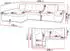 Mirjan24 Montana Ecksofa L-Form 5-Sitzer Textil 278x161cm (Montana)