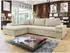 Mirjan24 Ecksofa L-Form mit Schlaffunktion und Bettkasten, 274x182cm, Sandfarben