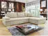 Mirjan24 Ecksofa L-Form mit Schlaffunktion und Bettkasten, 274x182cm, Sandfarben