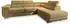 Masseno Apiro R-S Ecksofa L-Form mit Schlaffunktion & Bettkasten, Kordstoff, Gelb, 276x202cm (POSO 01)